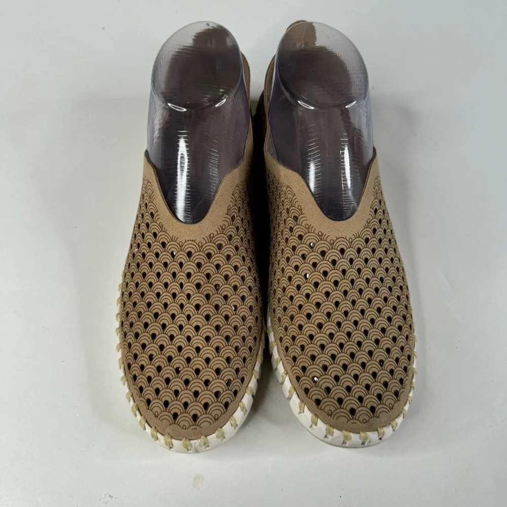Ilse Jacobsen Tan Tulip Slip On‎ Shoes Size 38